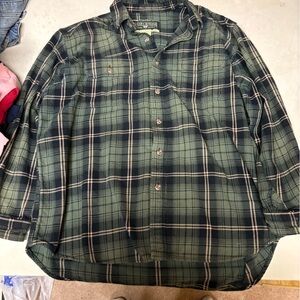 Field and Stream long sleeve flannel button up XXL